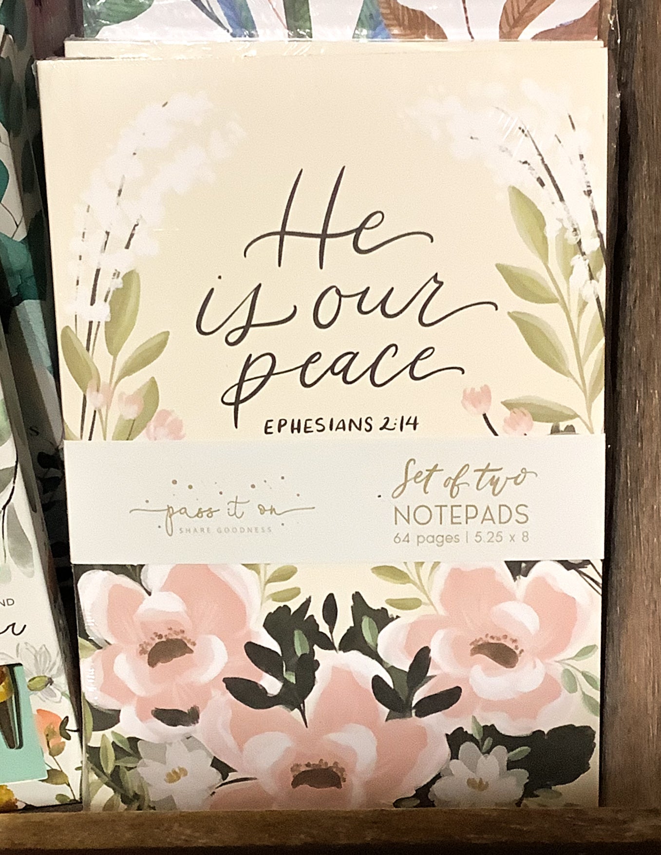 Set of 2 Faith Inspired Notepads