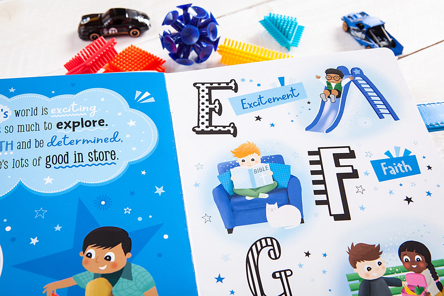 Boys Bible Tool Box Book