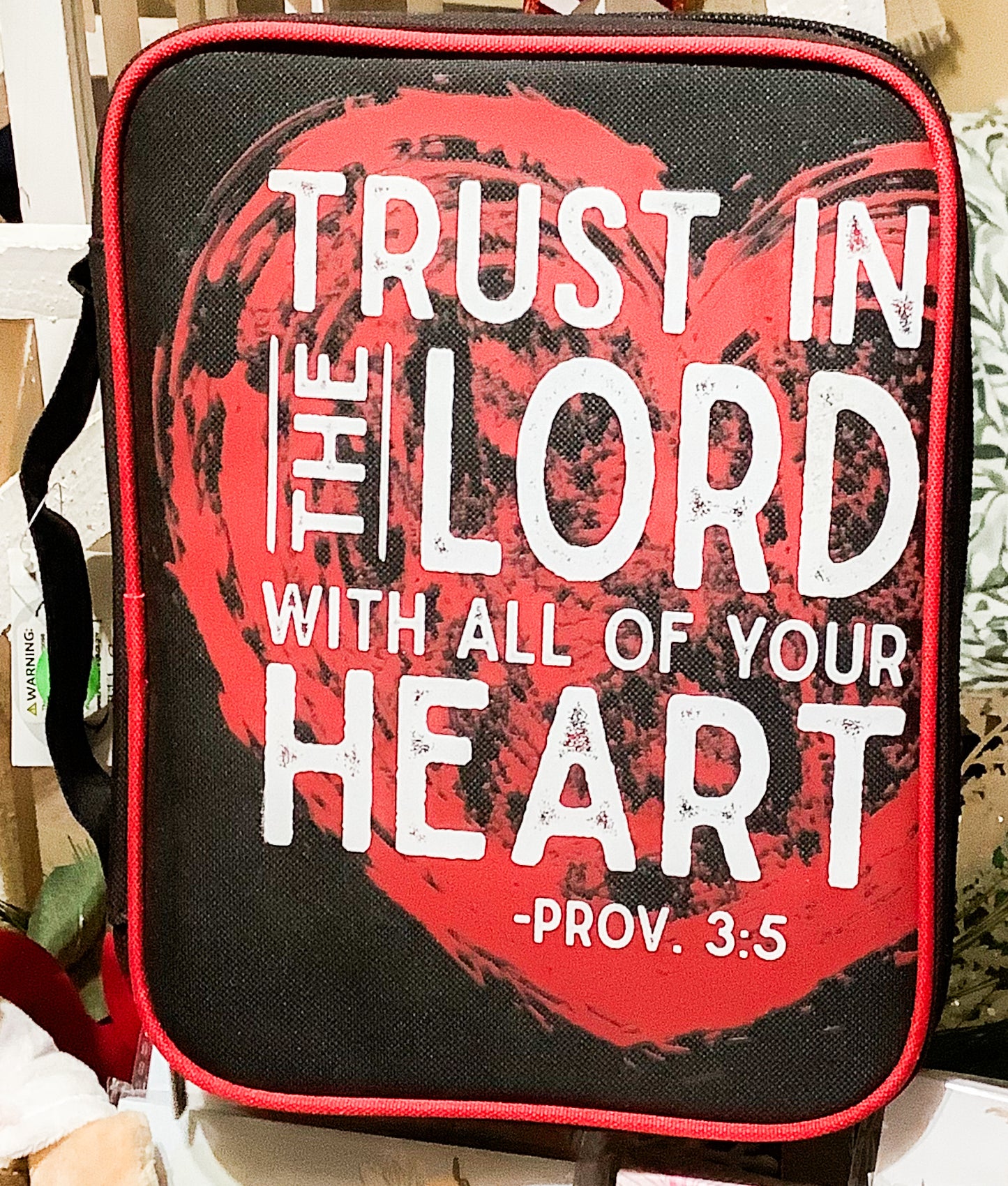 Canvas Material Bible Cover (Large)