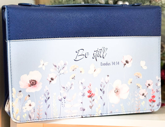 Be Still Bible Cover Women's XL