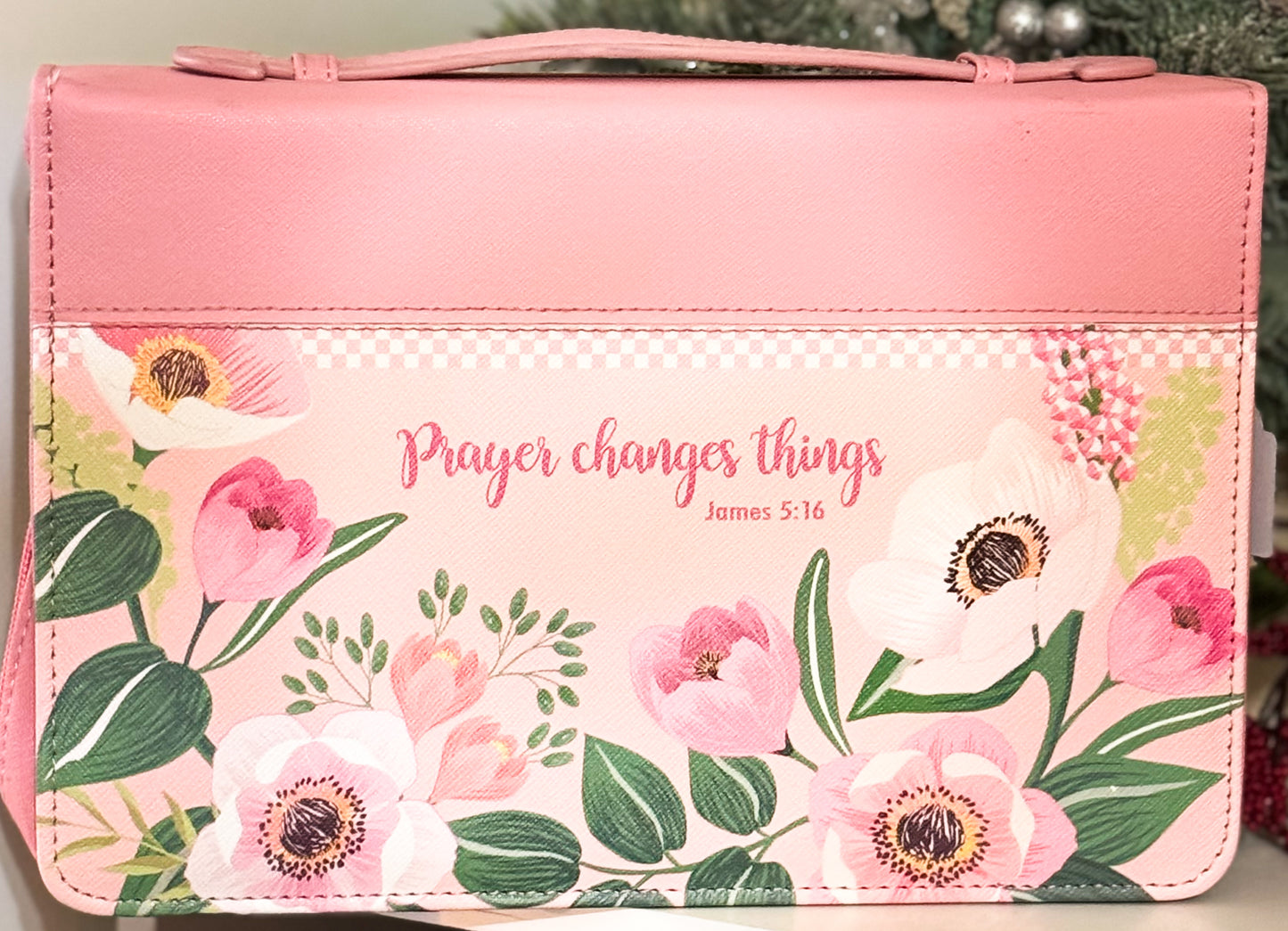 Prayer Changes Things Bible Cover Women's XL