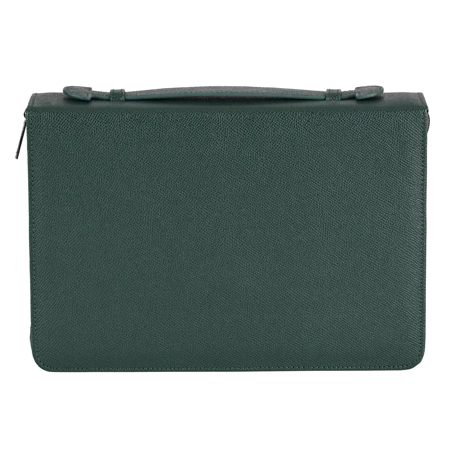 Green Leather Bible Cover XL