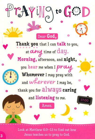 My Pretty Pink Prayers- Girls